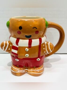 Target Wondershop Winter Christmas Gingerbread Mug 9 Oz
